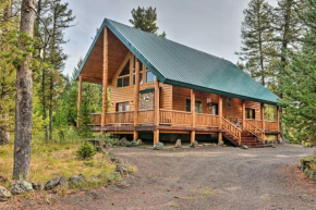 Island Park Cabin with Stunning Forest Views!